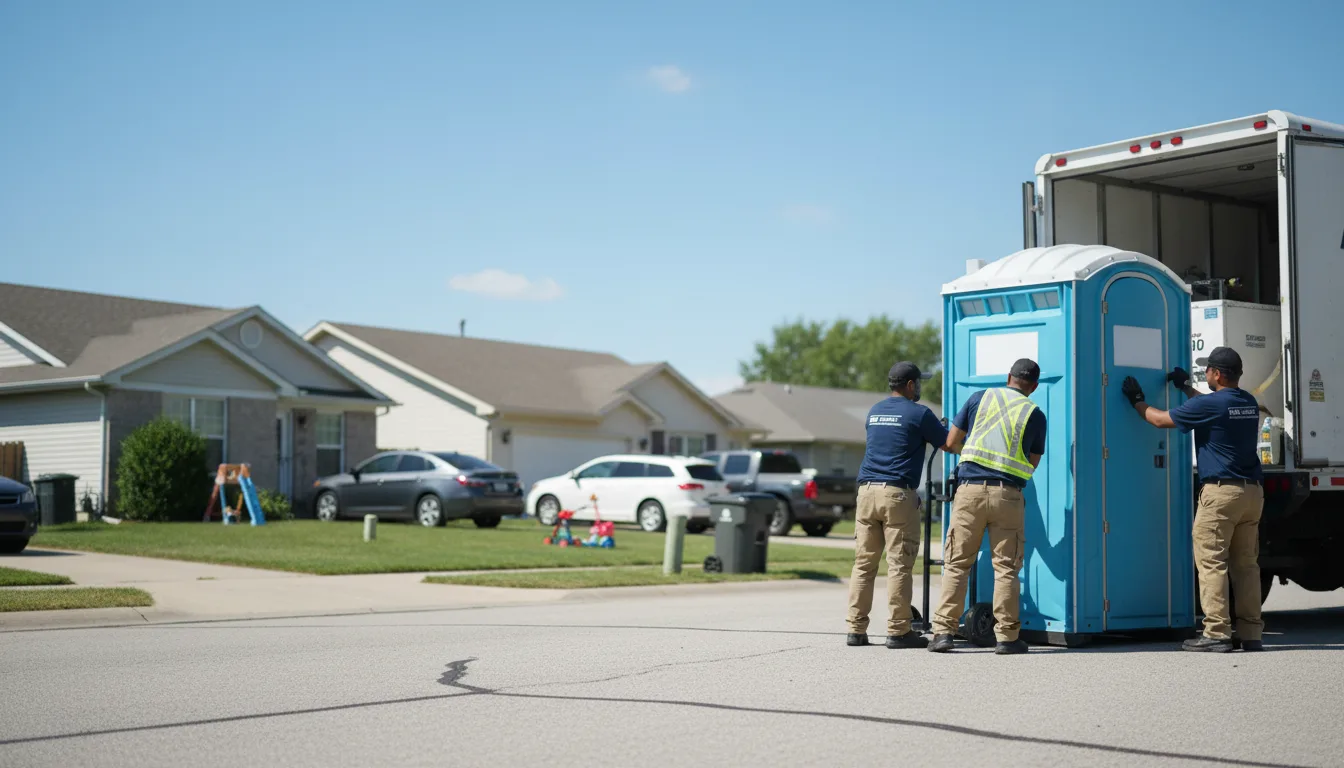 Standard Porta Potty Rentals in Bethany, IL near me